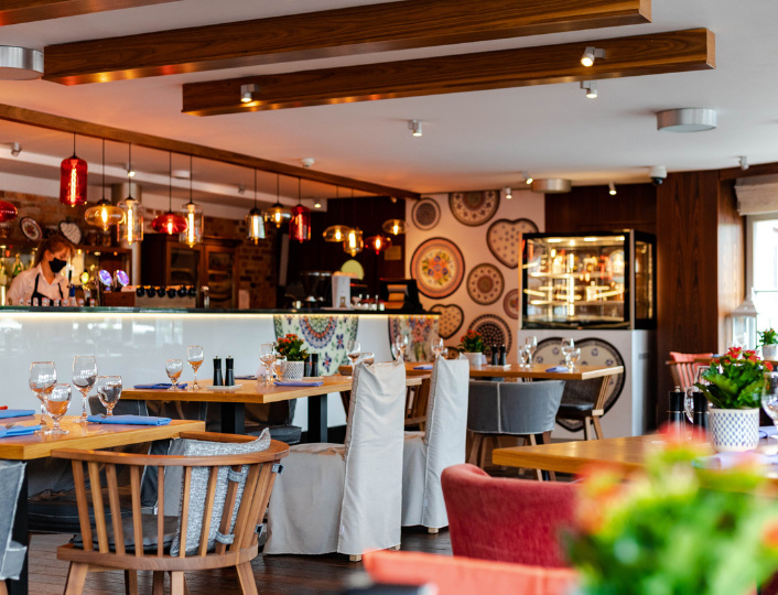 Wnętrze restauracji								