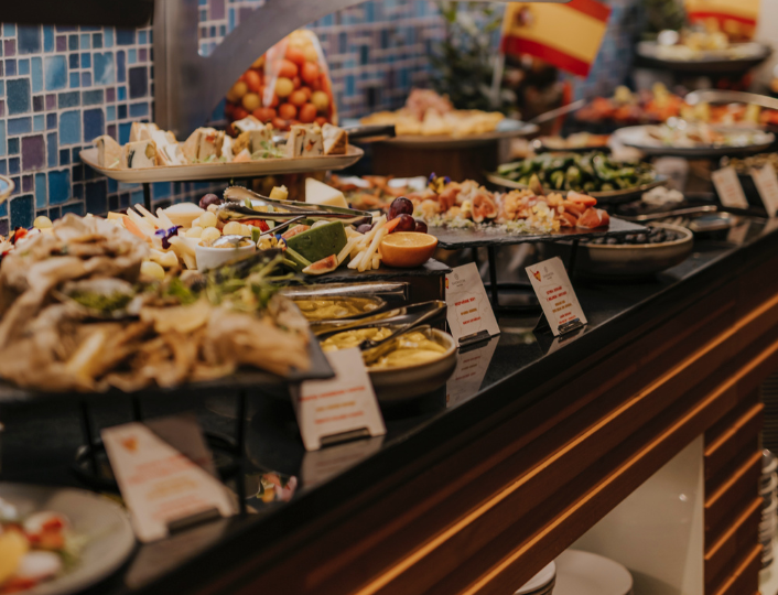 Wnętrze restauracji Wave								