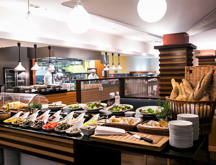 Wnętrze restauracji Wave								