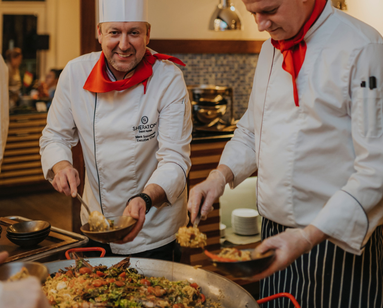 Italian night w Sheraton Sopot